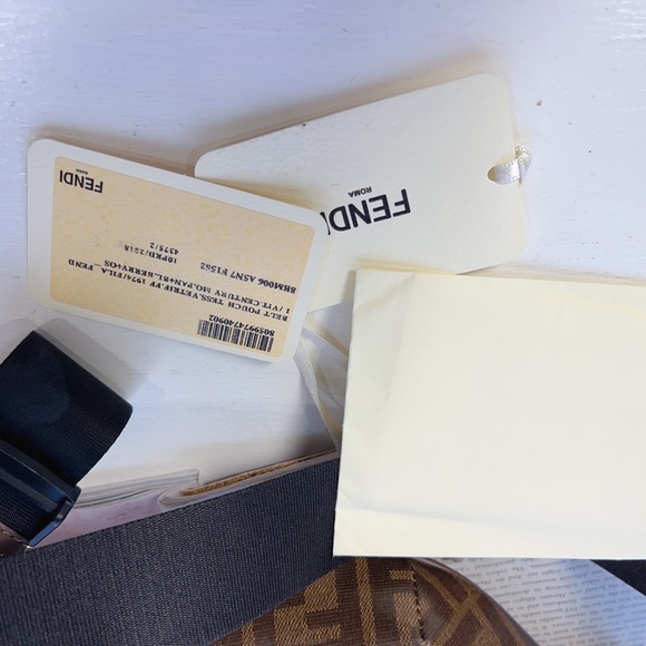 Fendi x FILA Mania Belt Bag On Sales - Picture 6 of 6